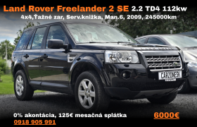Land Rover Freelander 2 – 2.2 TD4 SE 4×4 Panorama